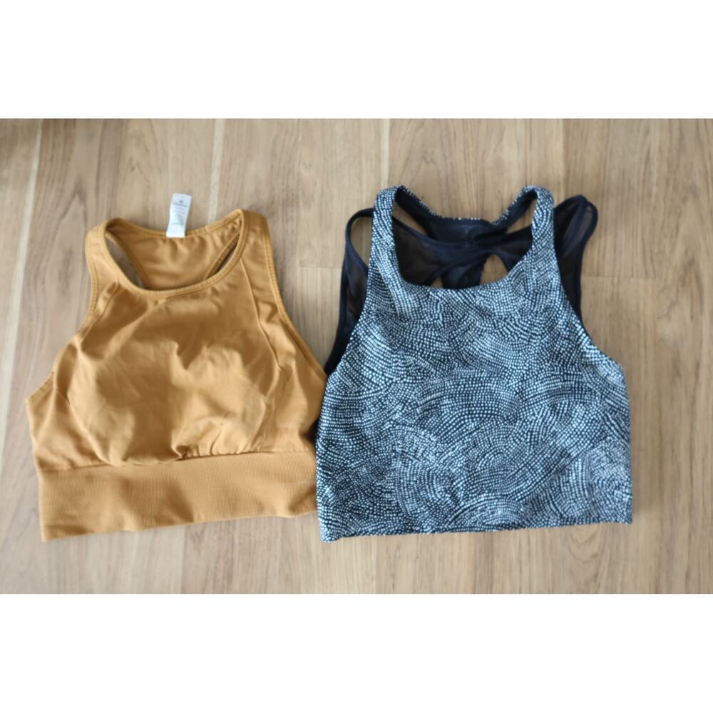 Lululemon Ebb to Train Bra and Break Free Tank Size 6